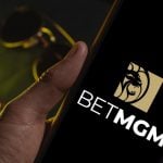 betMGM logo on a device