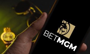 betMGM logo on a device