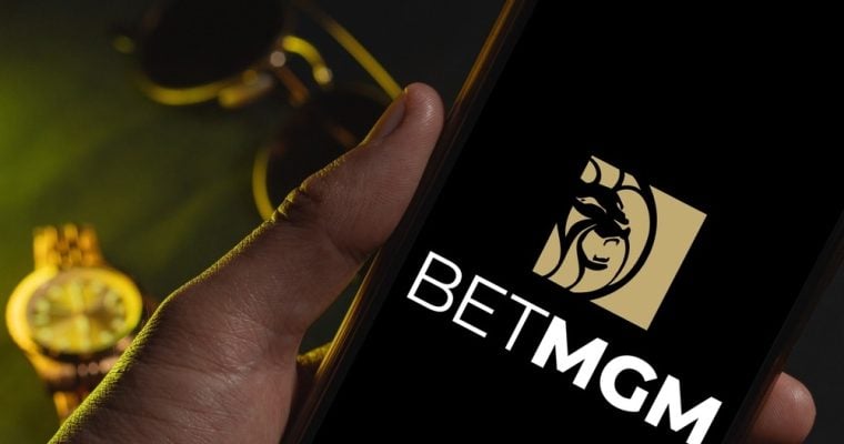 betMGM logo on a device