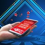 smartphone with creative slot machine and other games