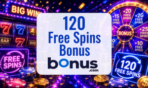 120 Free Spins for Real Money Bonus.com