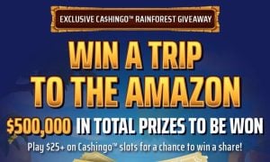 DraftKings Cashingo rainforest giveaway