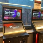 Fans place bets at a Fanatics Sportsbook