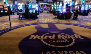 Hard Rock Casino Las Vegas front lobby