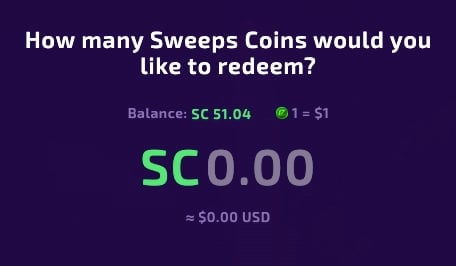 LuckyZino redemption window