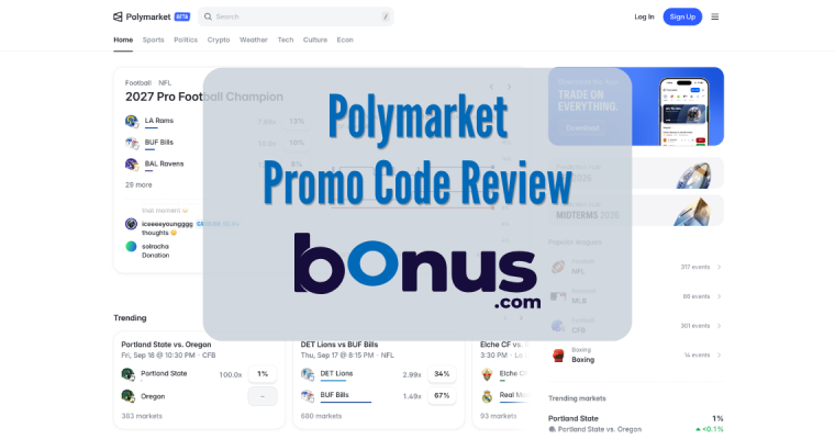 Polymarket Promo Code Review Bonus.com
