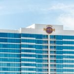 Seminole Hard Rock Cafe hotel and casino resort sign in Tampa