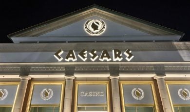 The exterior of Caesars Casino