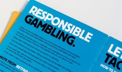 UK Responsible Gambling - How to Bet & Trade Leaflet Brochure