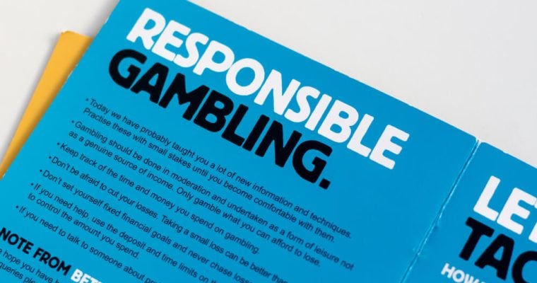 UK Responsible Gambling - How to Bet & Trade Leaflet Brochure