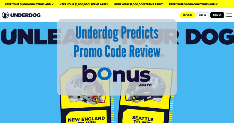 Underdog Predicts Promo Code Review Bonus.com