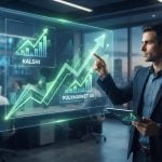 Featured image for: Prediction Market Volume Reaches $19.46B as Kalshi Extends Lead