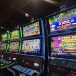 slot machines gaming floor in Grande Prairie