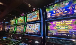 slot machines gaming floor in Grande Prairie
