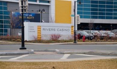 A view of Rivers Casino
