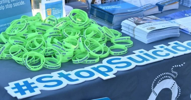 American Foundation for Suicide Prevention AFSP walkathon