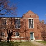 Famous Vanderbilt University campus in Nashville Tennessee
