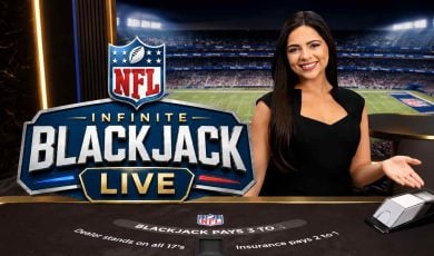 Fanatics NFL blackjack