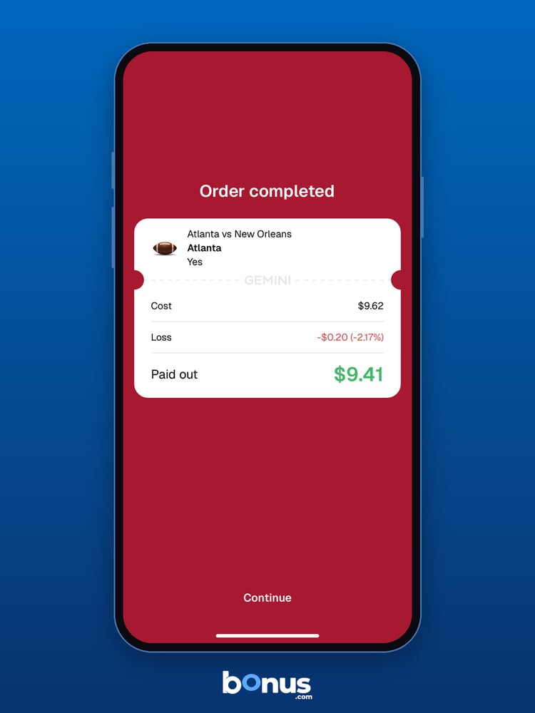 Gemini Atlanta completed cash out