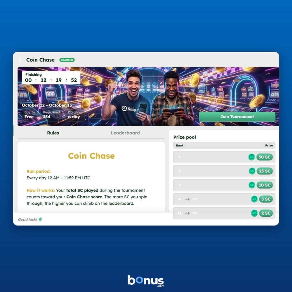 Lucky.Me - Coin Chase Tournament