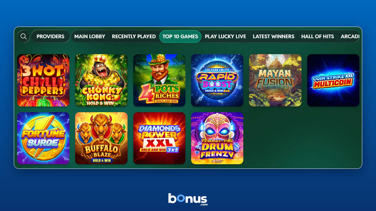Lucky.Me - Top 10 Games