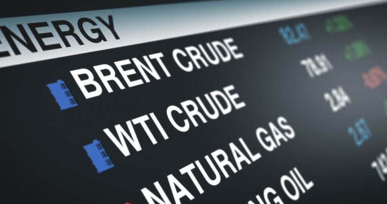 WTI crude and natural gas prices, highlighting global trading activity and financial fluctuations