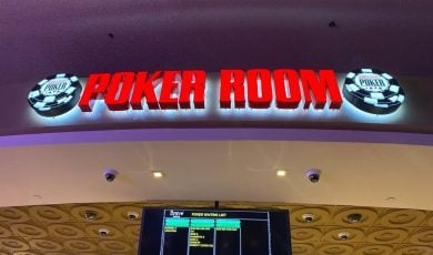 World Series of Poker room at Caesars Palace Resort and Casino in Las Vegas
