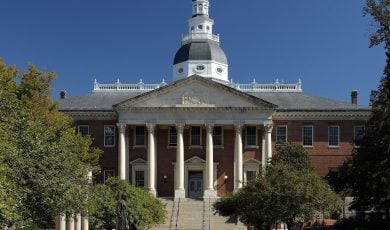 Maryland State House: Maryland State House as seen from College Ave
