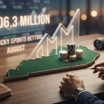 Featured image for: Kentucky Sports Betting Reaches $206.3 Million in August