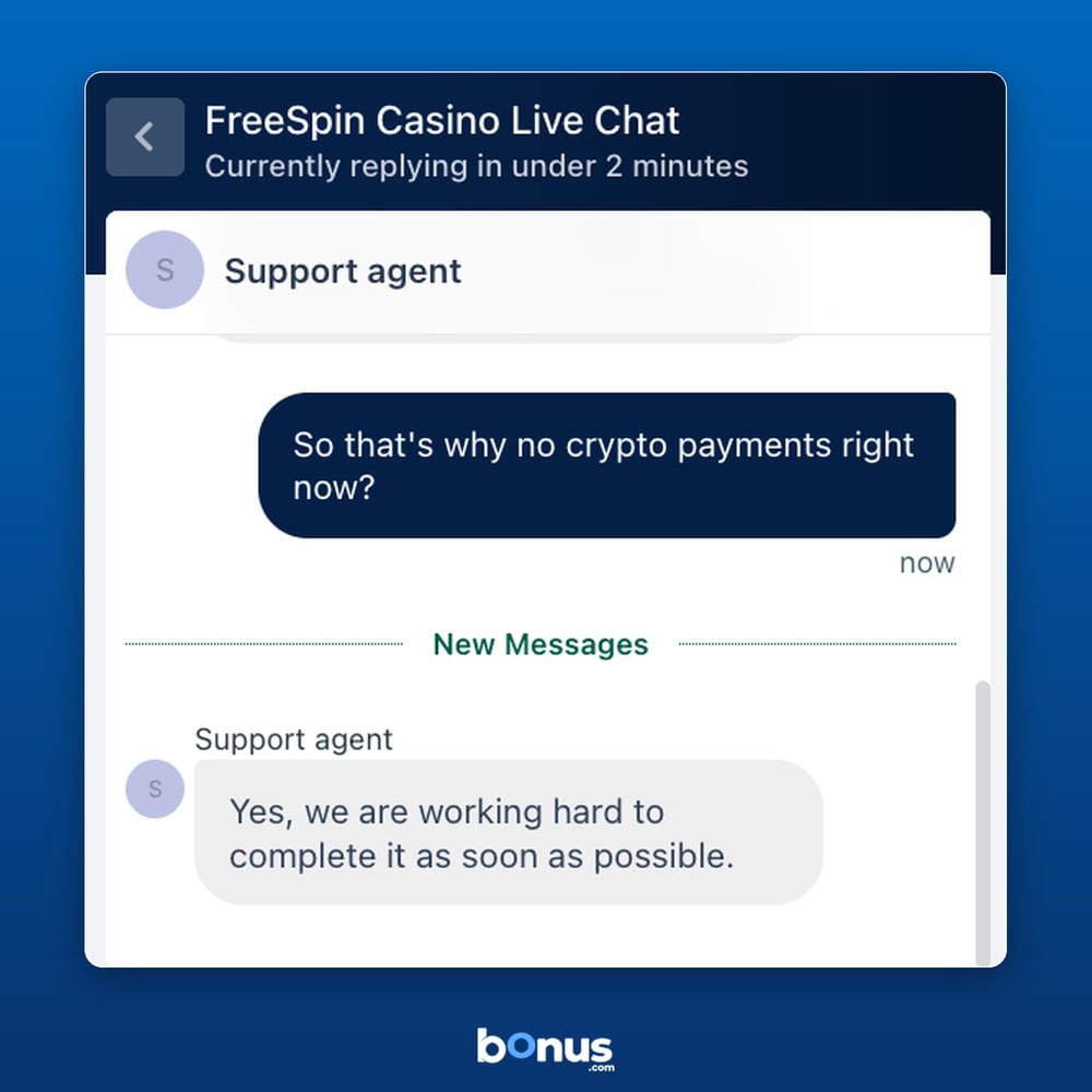 5. A live chat test. icon