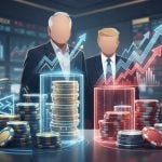 Featured image for: Trump, Walz Lead Political Prediction Market Volume Rankings Across Kalshi and Polymarket